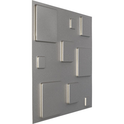 Panneau mural décoratif 3D Devon EnduraWall l 19 5/8 po x H 19 5/8 po UltraCover (couvre 2,67 pieds carrés)