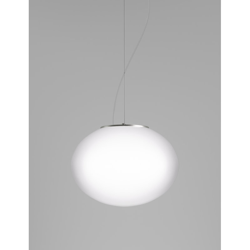Lucciola Suspension P White Matt Satin Nickel E26 Ul