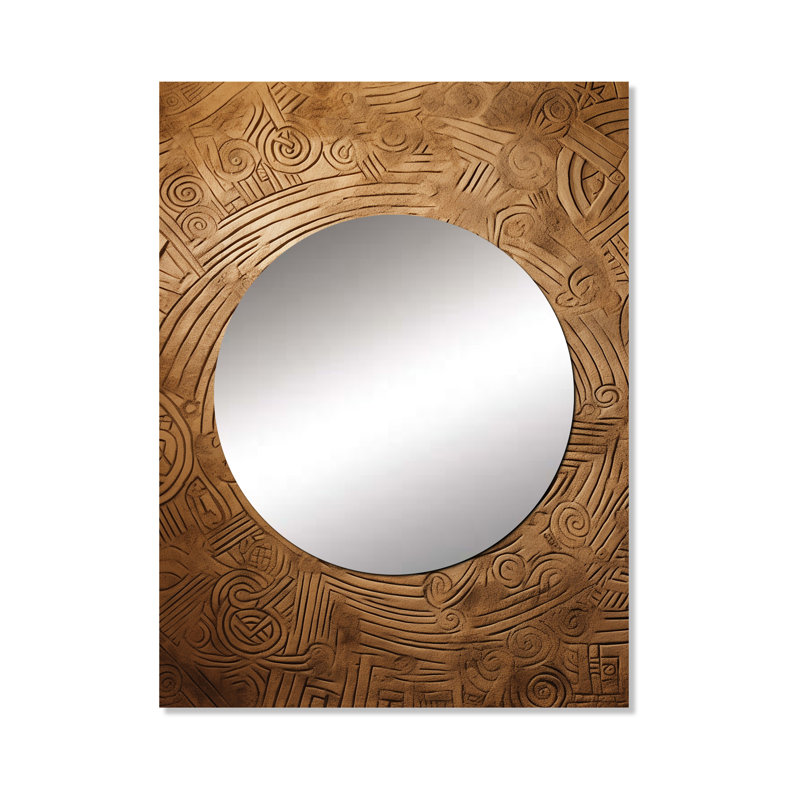 Logenita Gold Maze - Boho Feather, 40 po x 30 po