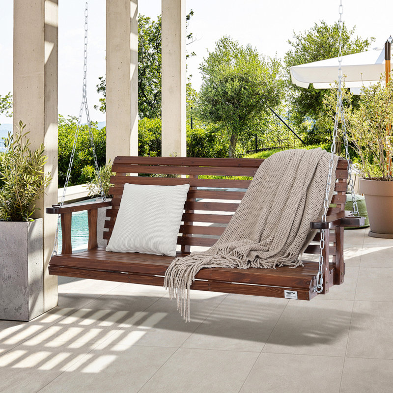 Porch Swing, Brown, 139.7cm W