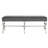 Giselle Velvet Acrylic X-Leg Bench-27327234