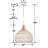 Chastyn 5 - Light Dimmable Bell Chandelier