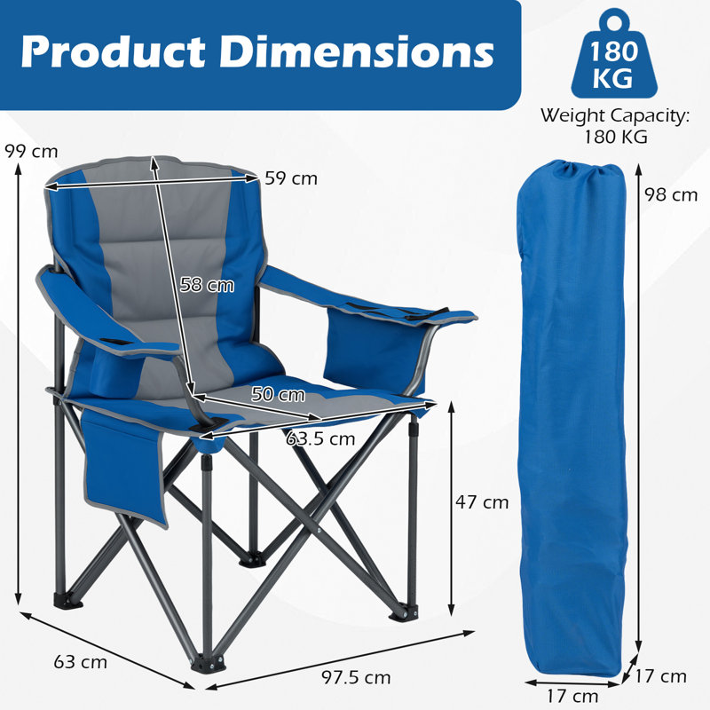 Camping Chair, Blue