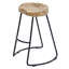 Tabouret en bois massif Hedden-1139044300