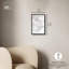 «Thick White Texture II», art mural blanc sur toile -1380698497-1380698502
