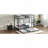 Twin XL Over Twin XL Metal Bunk Bed With Twin Size Trundle, Black-890424701