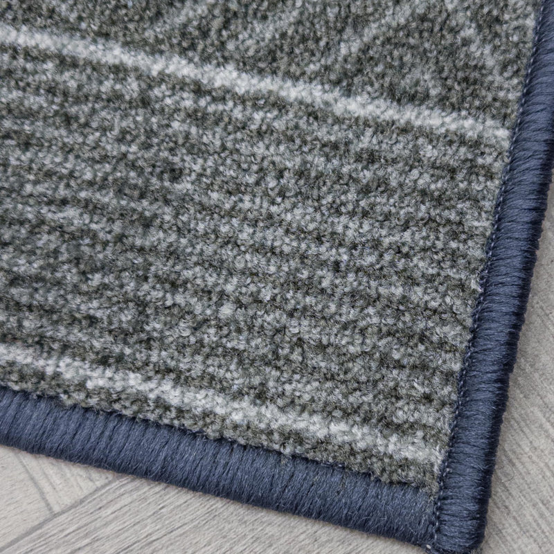 Runner Geometric Machine Tufted Area Rug, Runner 100 x 420 cm