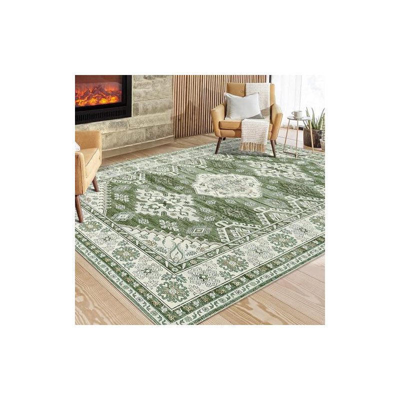 Tapis décoratifs lavables 9 x 12
