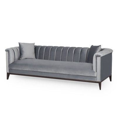 89.8 " Velvet Sofa