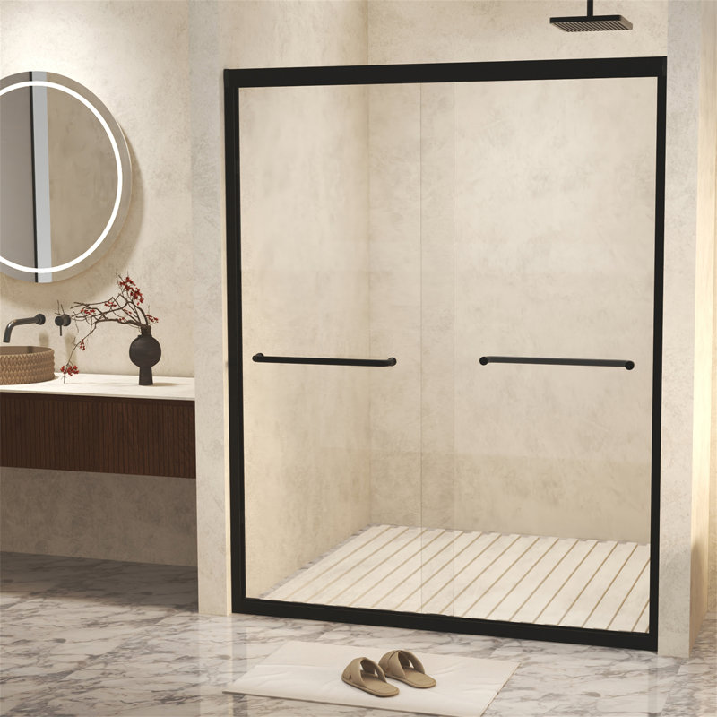 44-48" W × 72" H Tempered Glass With Explosion Proof Film