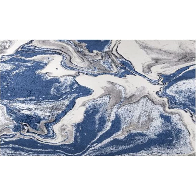 Amaje Abstract Area Rug, Rectangle 60 x 110cm