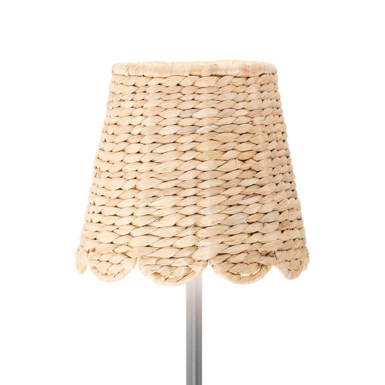 Poldina Wicker Shade, Poldina L, Scalloped Water Hyacinth