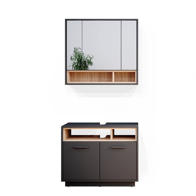 Bettysue Bathroom Furniture Suite, Black