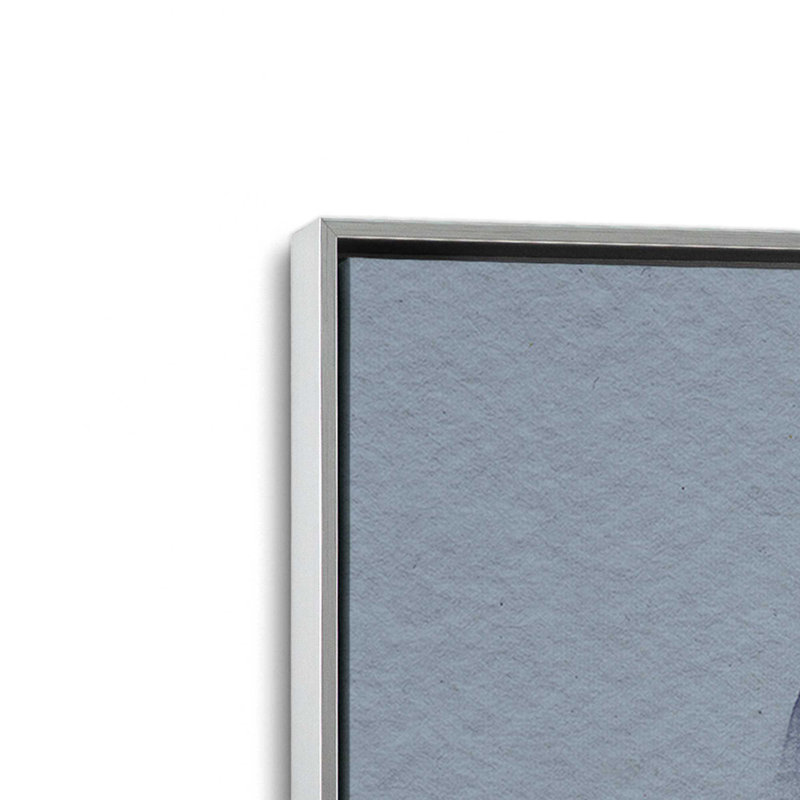 «Nautical Lee» par Kamdon Kreations, reproduction d'art, 30 W x 40 H, Silver, Framed Canvas