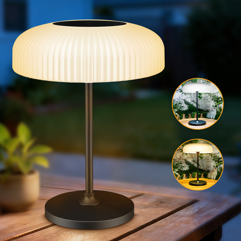 Solar Led Table Lamp With Touch Switch & Motion Sensor, Indoor/outdoor Lantern