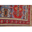 Tapis de couloir oriental bleu / rouge 3x8