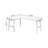 Walnut L-Shaped Solid Wood desk-108679355-108679353