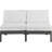 Kylis 60'' Wide Aluminum Loveseat with Cushions-61209618-61209621