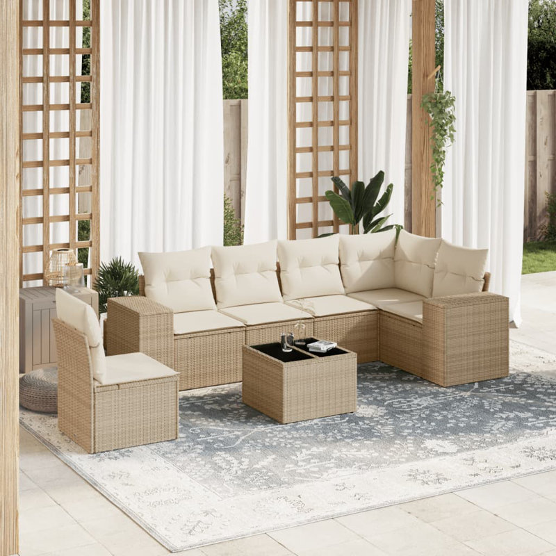 Ensemble de canapé de jardin Vidaxl