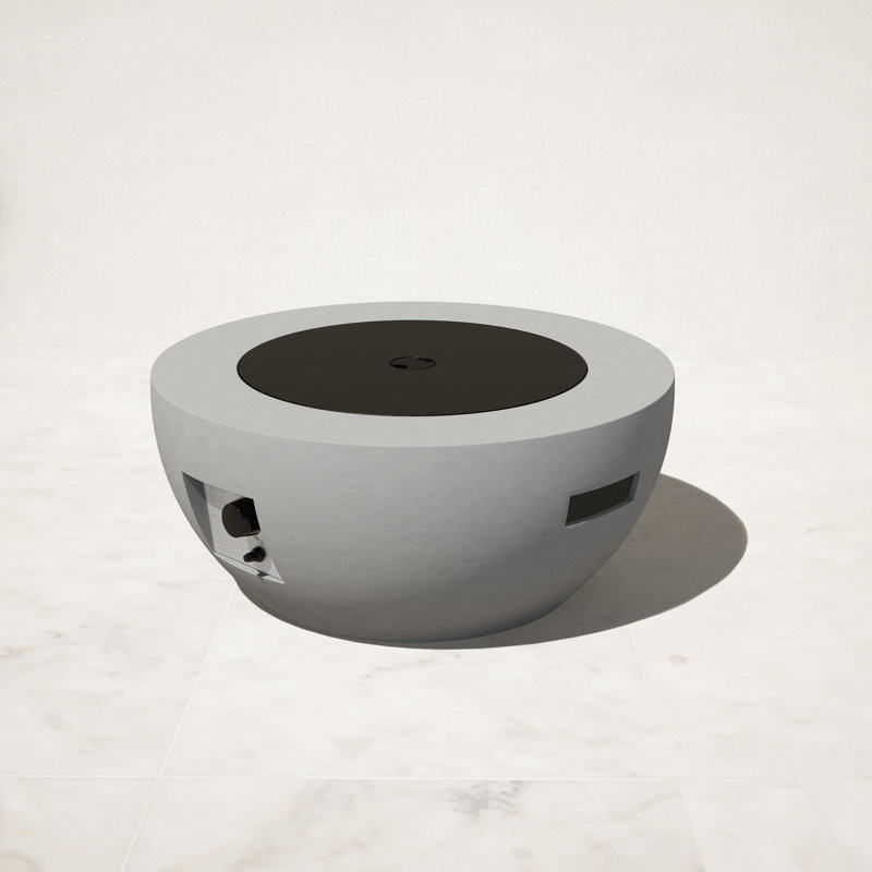 Addingham Round Propane Smokeless Fire Pit Table