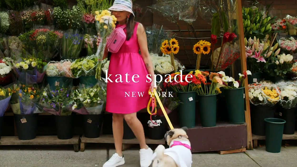 Kate Spade New York Make It Pop 8 Piece Cup & Saucer Set