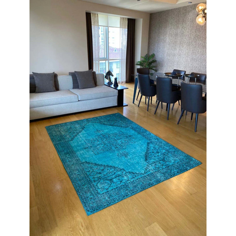 Toscana Performance Washable Moroccan Indoor / Outdoor Rug, Rectangle 3'11" x 13'1"