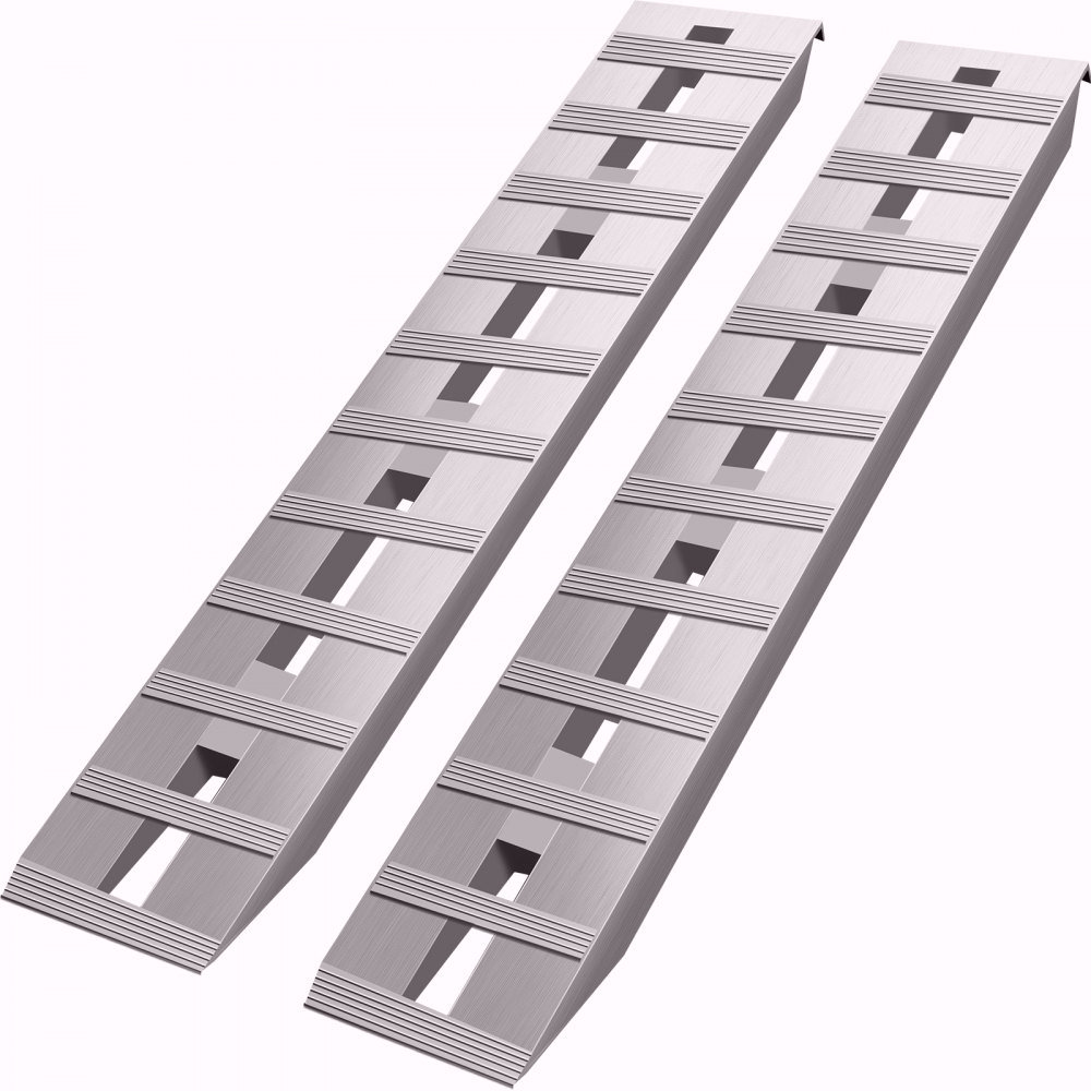 FOSHANZHENGONG 60'' X 12'' X 2.5''Aluminum Trailer Ramps 6000LBS Total ...