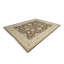 Wool Oriental Area Rug in Brown/Ivory-1849176568