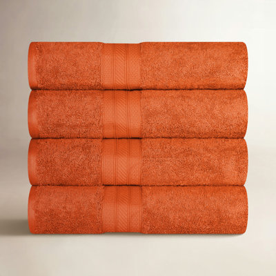 4-Piece Cotton Bath Towel Set