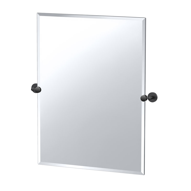 Miroir Sky Sky, 31,5 po x 27,38 po, Noir