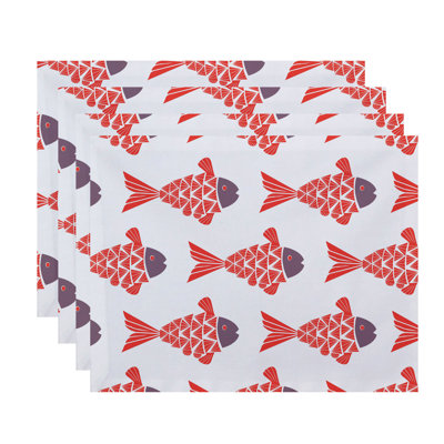 Grand Ridge Polyester Nautical Rectangle Placemat
