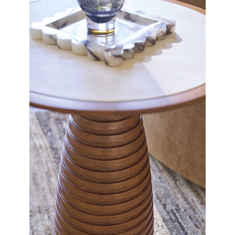 La Costa Marble End Table