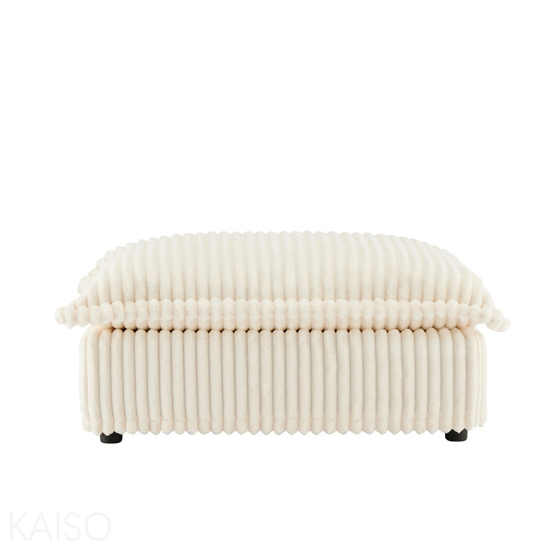 Repose-pieds Koala - Crème, Corduroy
