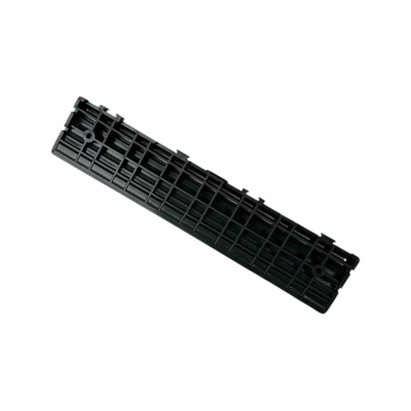 Dark Grey Polypropylene Edge Trim for Interlocking Plastic Deck Tiles, Dark Gray