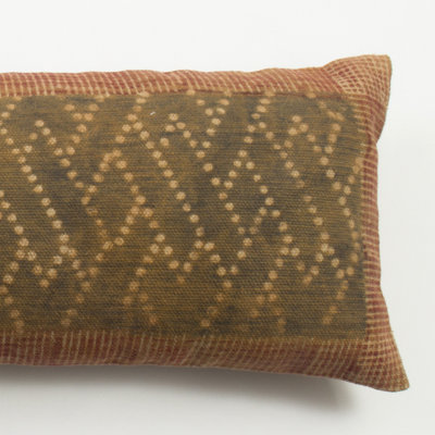 Denza Geometric Cotton Throw Pillow