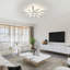 5-Light LED Modern Creative Ceiling Lamp Warm Light-1038321423