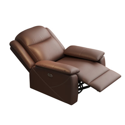 Rocker Recliner Chair With USB Charging Port, 360° Swivel Recliner Sofa, Oversized Electric Reclining Sofa For Adults, Nursing Chair With Overstuffed Cushion And Back
