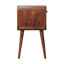 Bressyln 30cm W Solid Wood Bedside Table-252442553