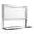 Concession Window with Folding Shelf 48x36in, Aluminum Alloy Service Window for Food Trucks, Opens Up to 85 Degrees, Includes Awning Door and Drag Hook, Water-Resistant Design-135233402
