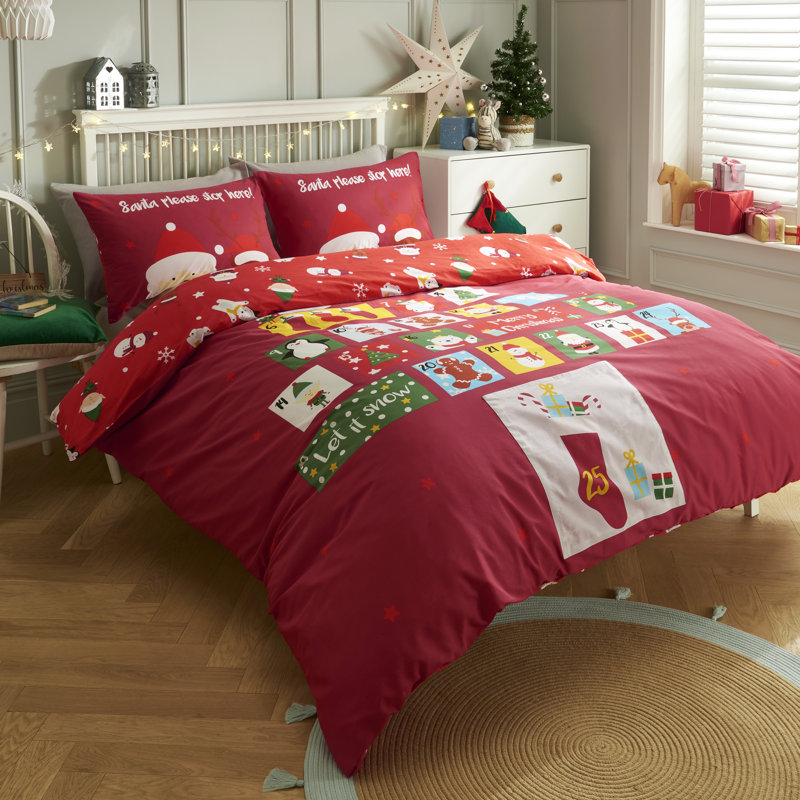 Gaige Polyester No Pattern Duvet Cover Set with Pillowcases, Double - 2 Standard Pillowcases