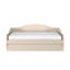 Charlotte Twin Day Bed with Trundle, Linen White-1819513441