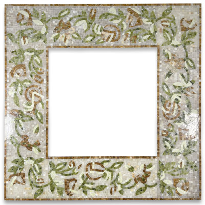 7.9 in. x 19.7 in. Marble Tile