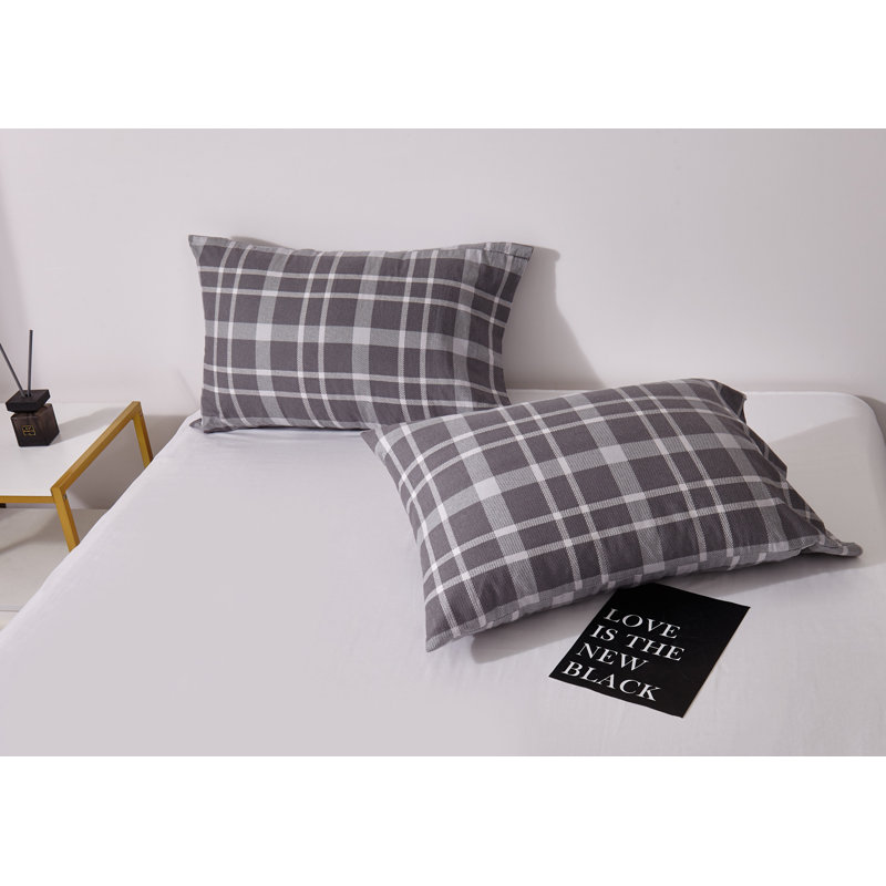 Ensemble de draps pour chambre d'amis 100% coton Galon, Ensemble de draps pour lit simple + drap-housse + 