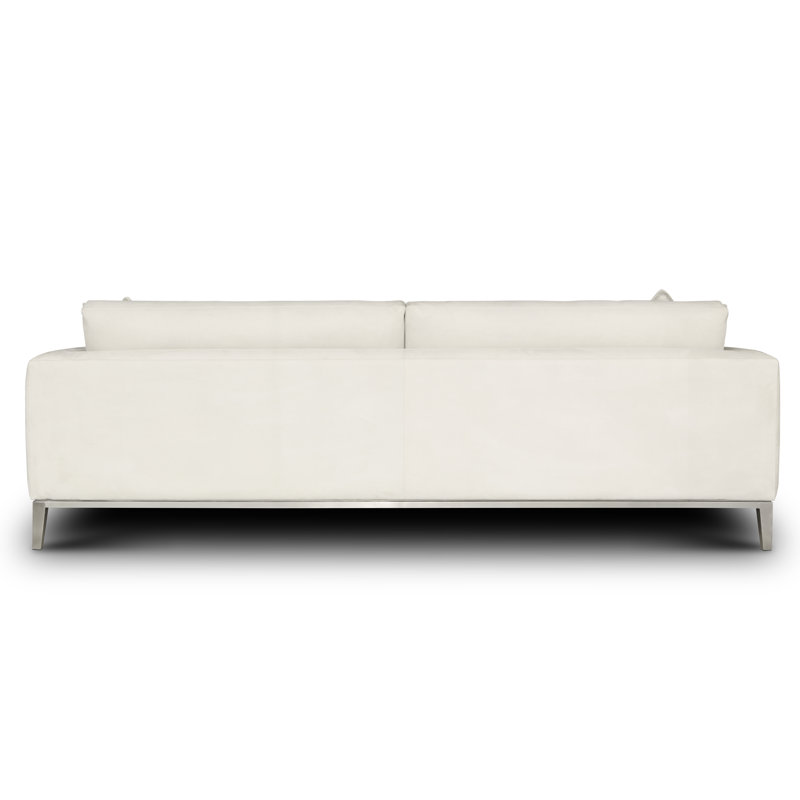 Fairfax Sofa, Snowflake (Soft Touch), Stainless Steel