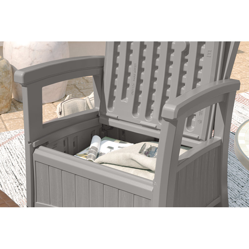 Suncast® Elements Club Chair with Storage