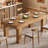 63 Inches Solid Wood Dining Table-1004825955