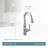 Moen Weymouth Pull Down Bar Faucet with Power Clean-38264678