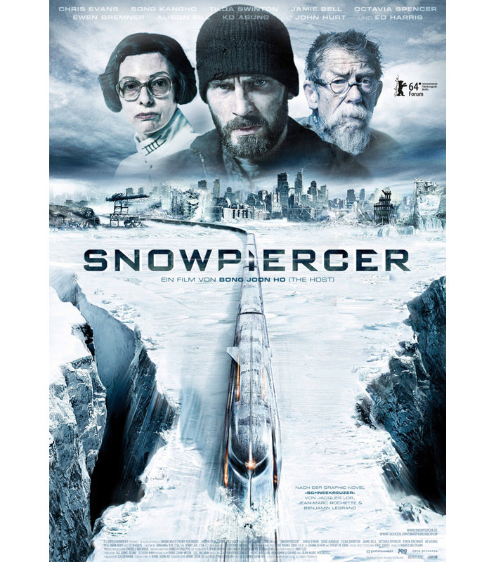Snowpiercer, 18" H x 13" W