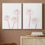 PEONY BLOOMS I par Kayleigh Wold - Ensemble de 2 reproductions sur toiles tendues-965457097