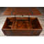 Table basse à roulettes avec rangement Katsuji